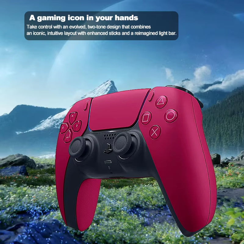 PS5 Original Dualsense Wireless Controllers Red/Astro Bot/Other Colors Compatible with Playstation 5 Console/Pc/Mac