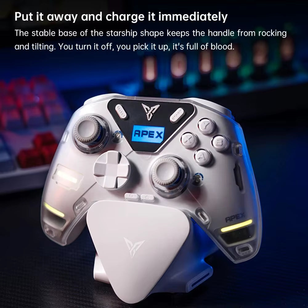 Original APEX 4 Wireless Gaming Controller Precision Control Immersive Vibration for PC Suporte Switch Mobile TV Box